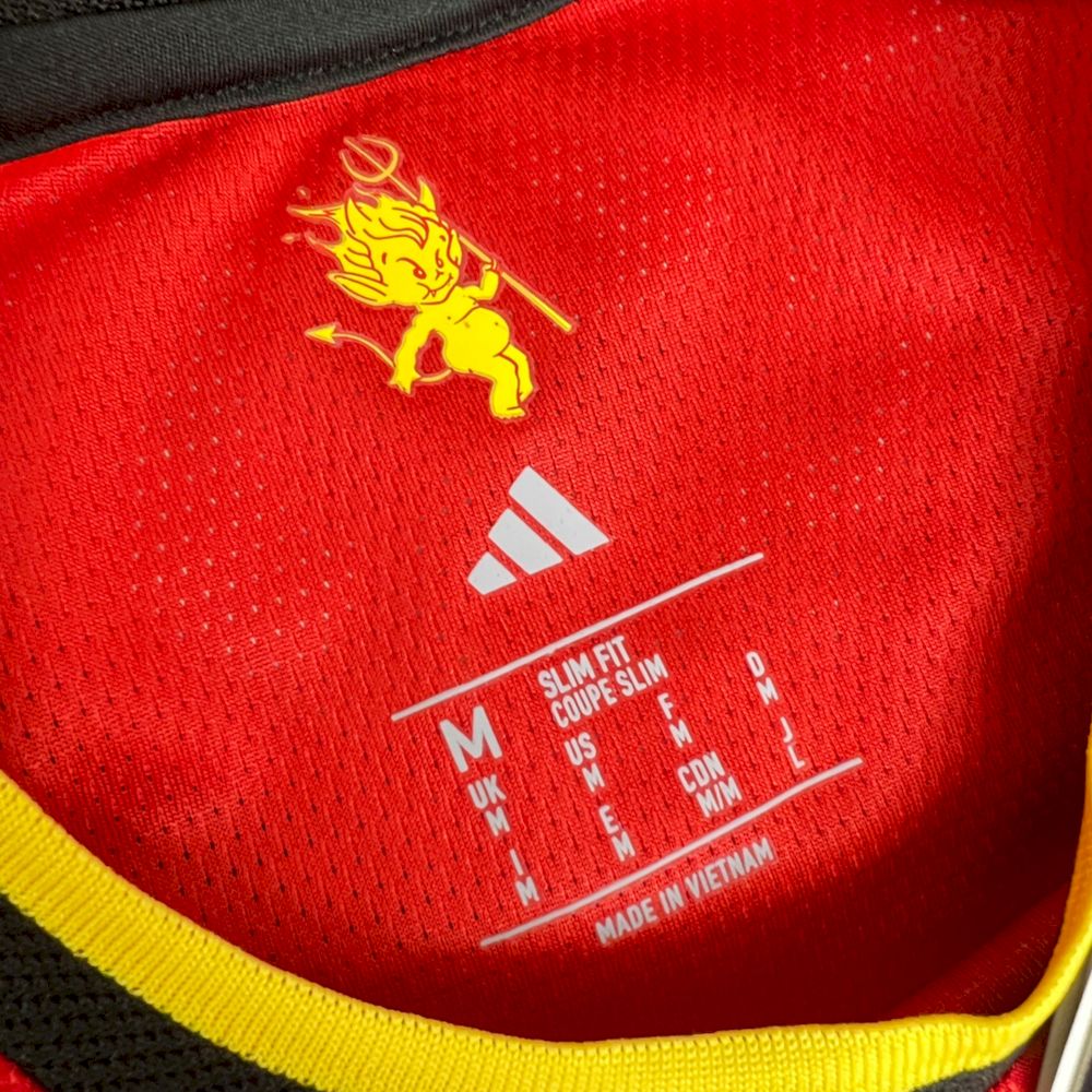 Men's Belgium 2026 World Cup Home Jersey Player Version