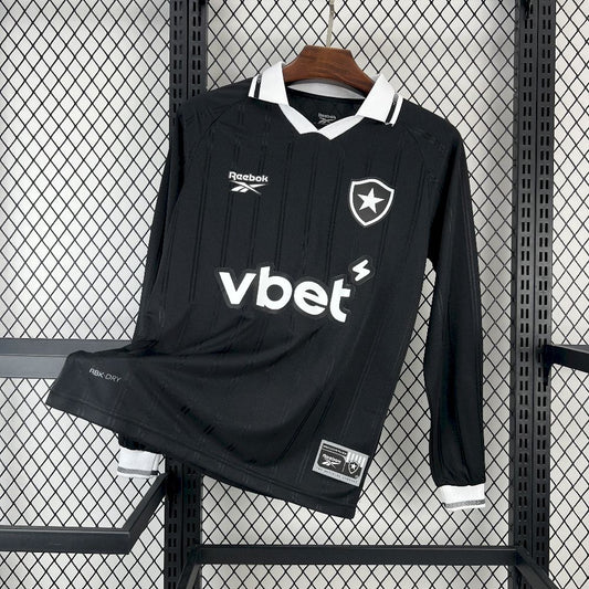 Men's Botafogo 2025/26 Fan Away Long Sleeves Jersey
