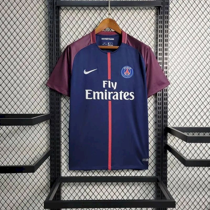 Paris Saint-Germain 2017/18 Retro Home Jersey