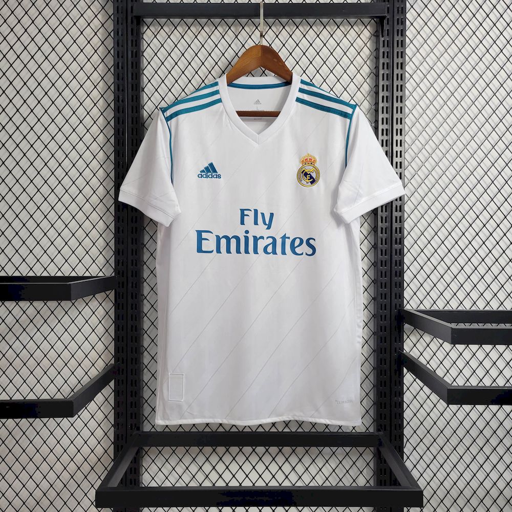 Real Madrid 2017/18 Retro Home Jersey