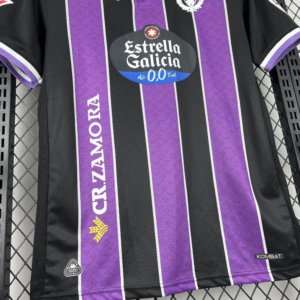 Men's Real Valladolid 2025/26 Fan Away Jersey