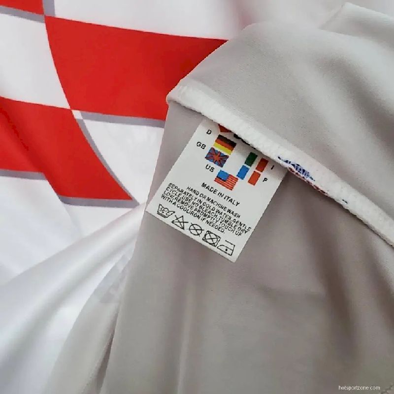 Croatia 1998 Retro Home Jersey