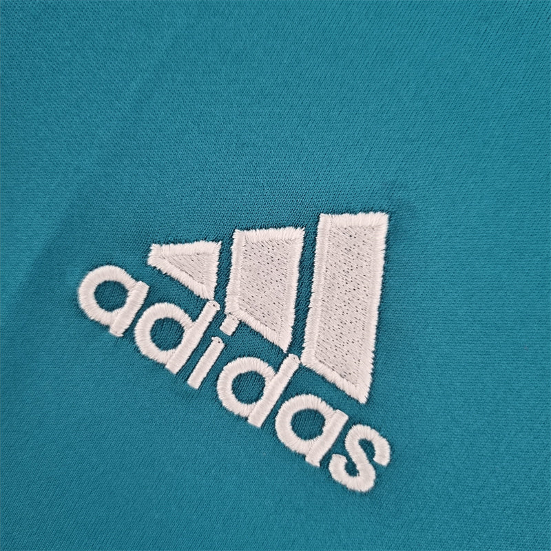 Real Madrid 2017/18 Retro Third Long Sleeves Jersey