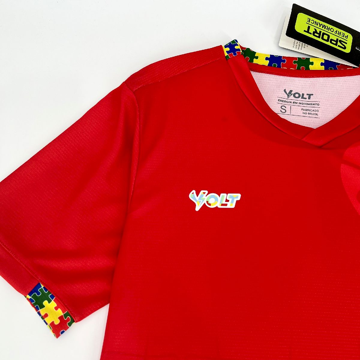 Men's Vitoria 2024/25 Autismo Vermelha Volt Jersey