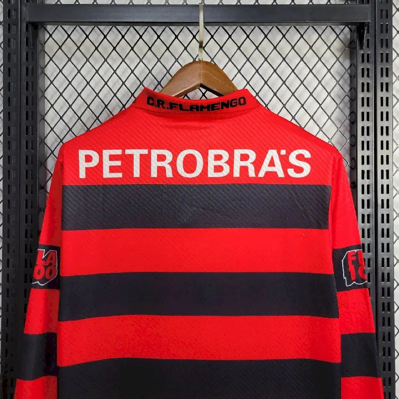 Flamengo 1994/95 Retro Home Long Sleeve Jersey