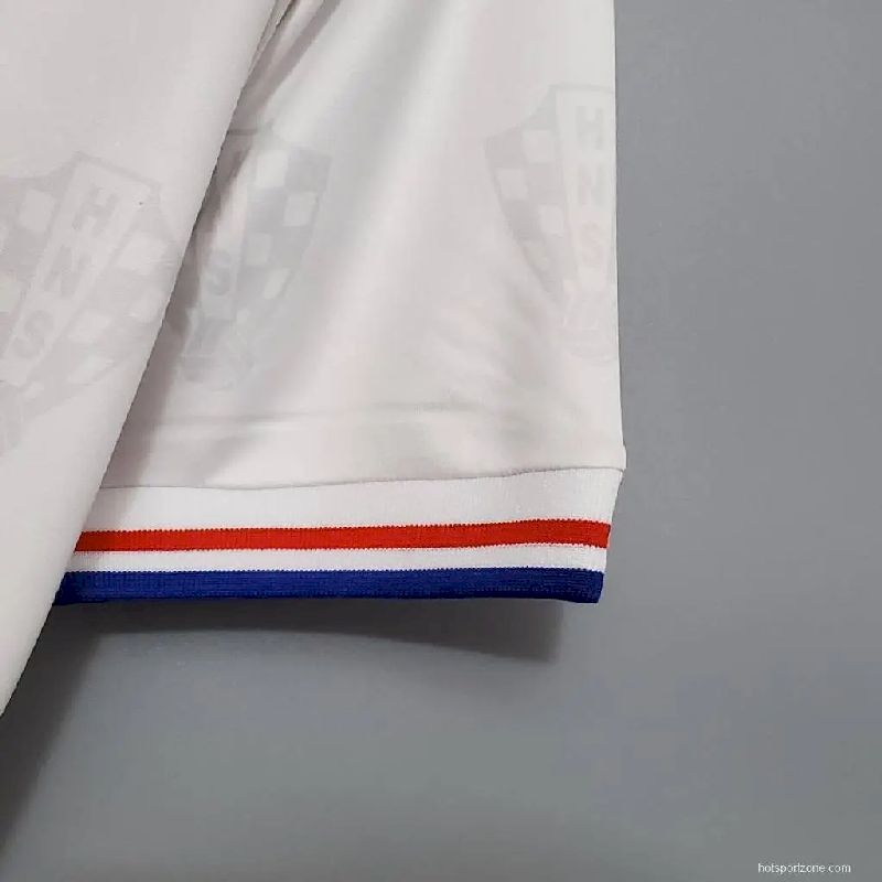 Croatia 1998 Retro Home Jersey