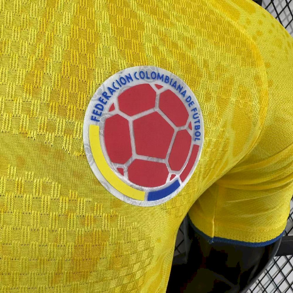 Men's Colombia 2025/26 Player Home Jersey