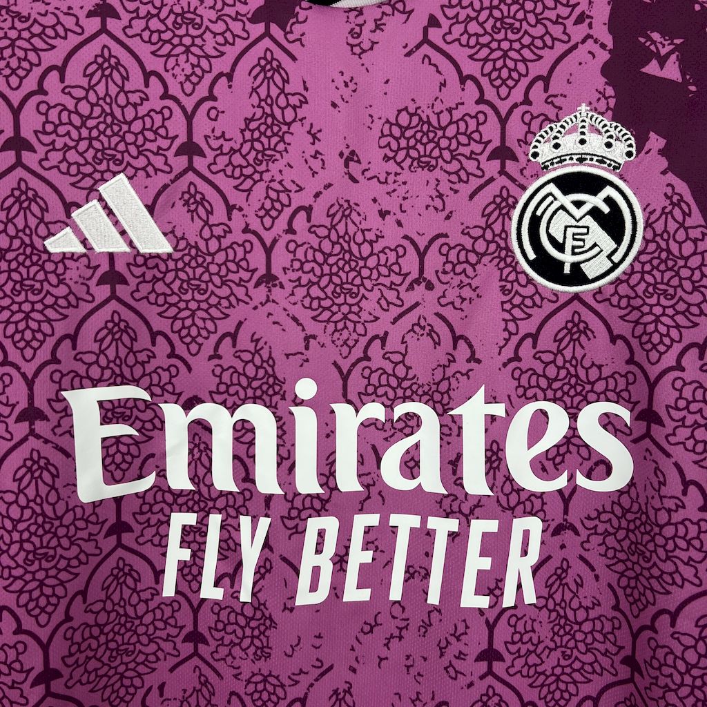 Men's Real Madrid 2024/25 Fan Pastel purple Jersey