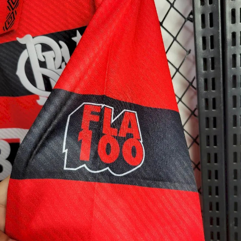 Flamengo 1994/95 Retro Home Long Sleeve Jersey