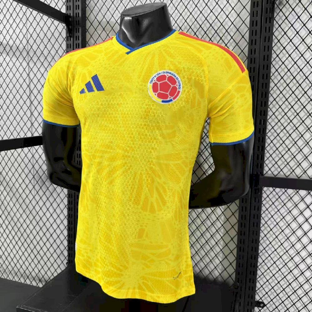 Men's Colombia 2025/26 Player Home Jersey