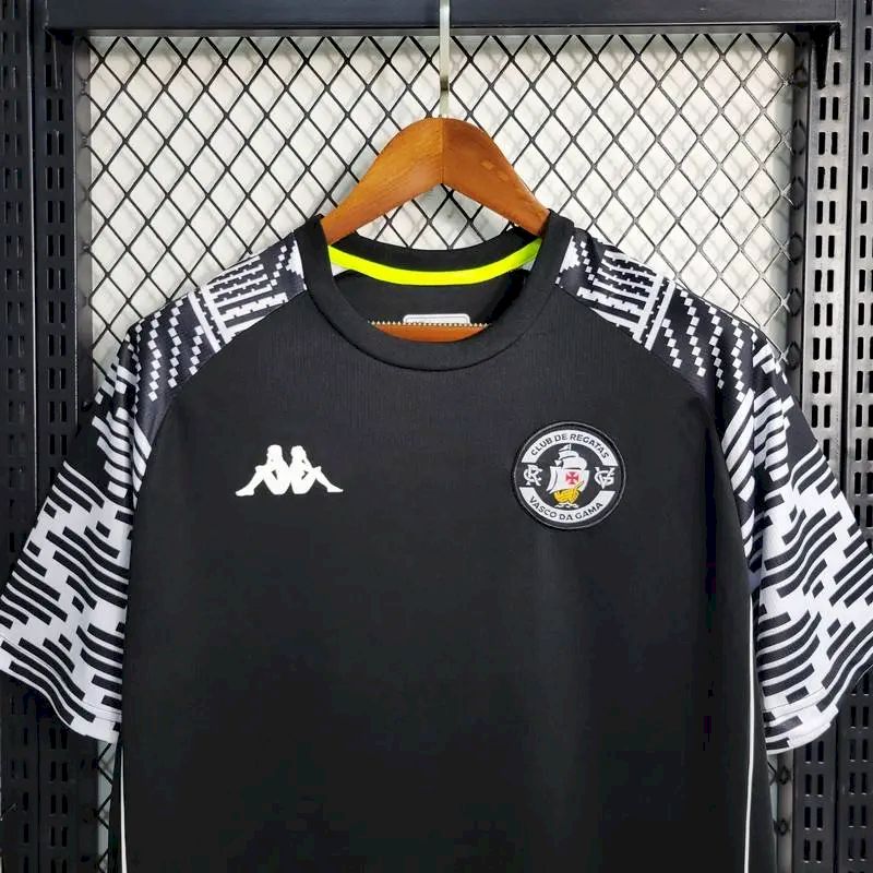 Men's Vasco Da Gama 2022/23 Pre-Match Jersey Black
