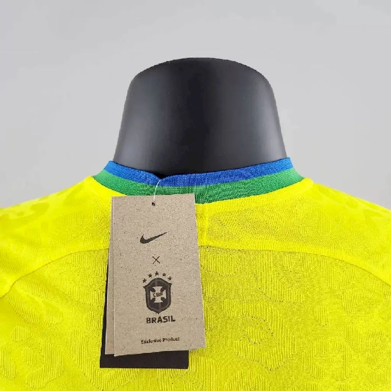 Mens Brazil 2022 Player Home Jersey