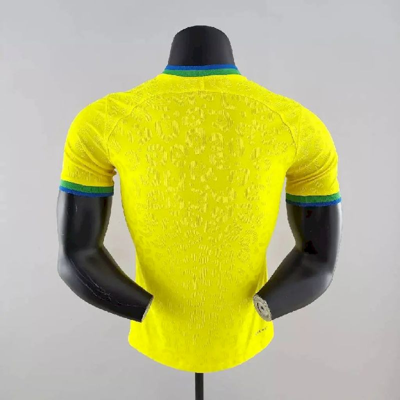 Mens Brazil 2022 Player Home Jersey