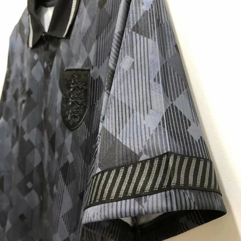 England 1990 Retro Blackout Jersey