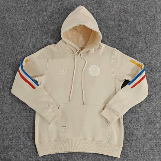Colombia Beige Football Hoodie