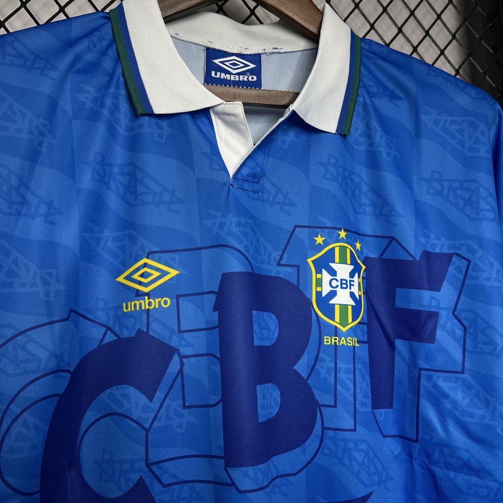 Brazil 1991/93 Retro Away Jersey