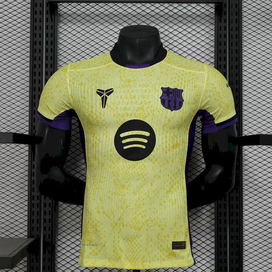 Men’s Barcelona 2025/26 Player Away Mamba Series Kobe Bryant Joint Edition Jersey