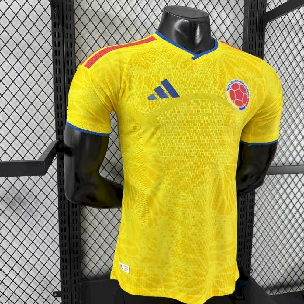 Men's Colombia 2025/26 Player Home Jersey