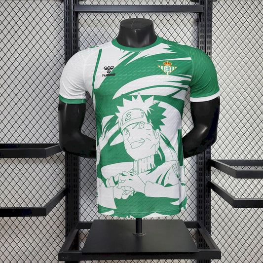 Men’s Real Betis 2025/26 Player Hummel x Limited-edition Naruto Jersey