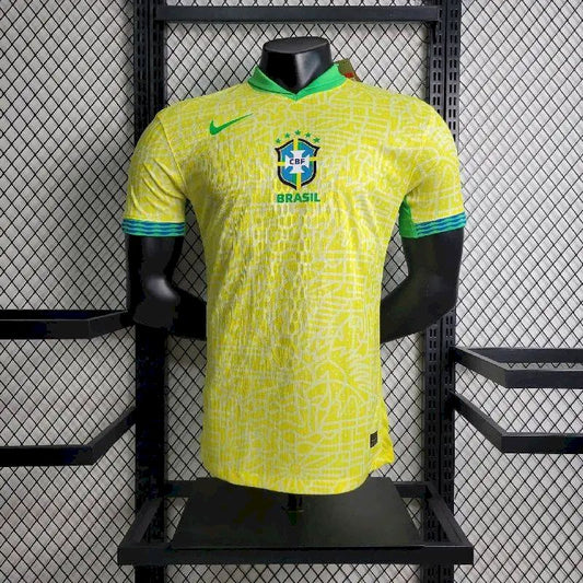 Men's Brazil 2024/25 Player Home Jersey