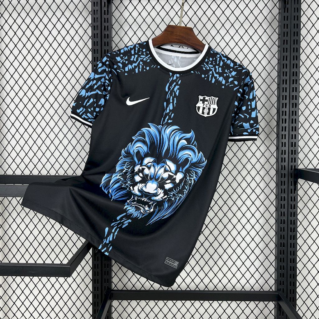 Men’s Barcelona 2024/25 Black Lion Jersey