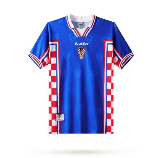 Croatia 1998 Retro Away Jersey