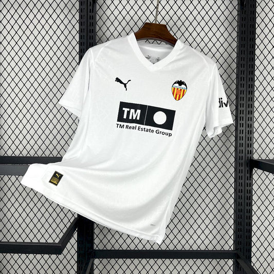 Men's Valencia CF 2025/26 Fan Sponsor Home Jersey