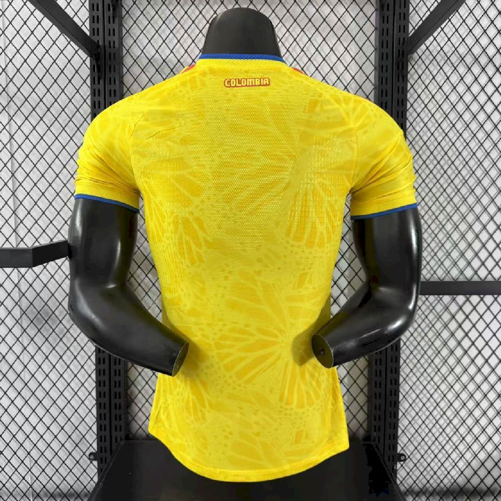 Men's Colombia 2025/26 Player Home Jersey