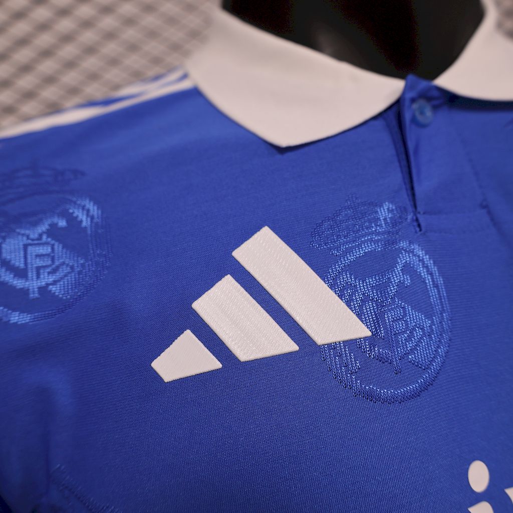 Men’s Real Madrid 2025/26 Player Blue Special Edition Jersey