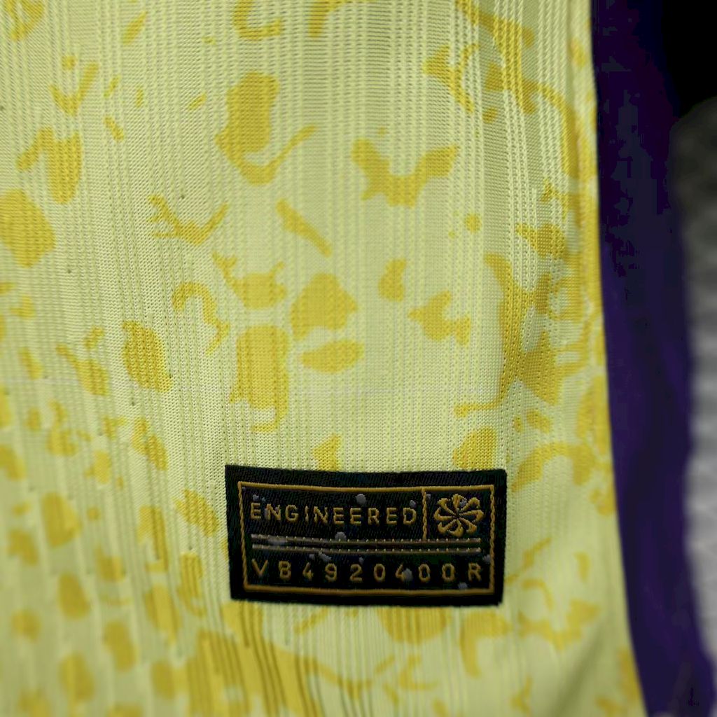 Men’s Barcelona 2025/26 Player Away Mamba Series Kobe Bryant Joint Edition Jersey