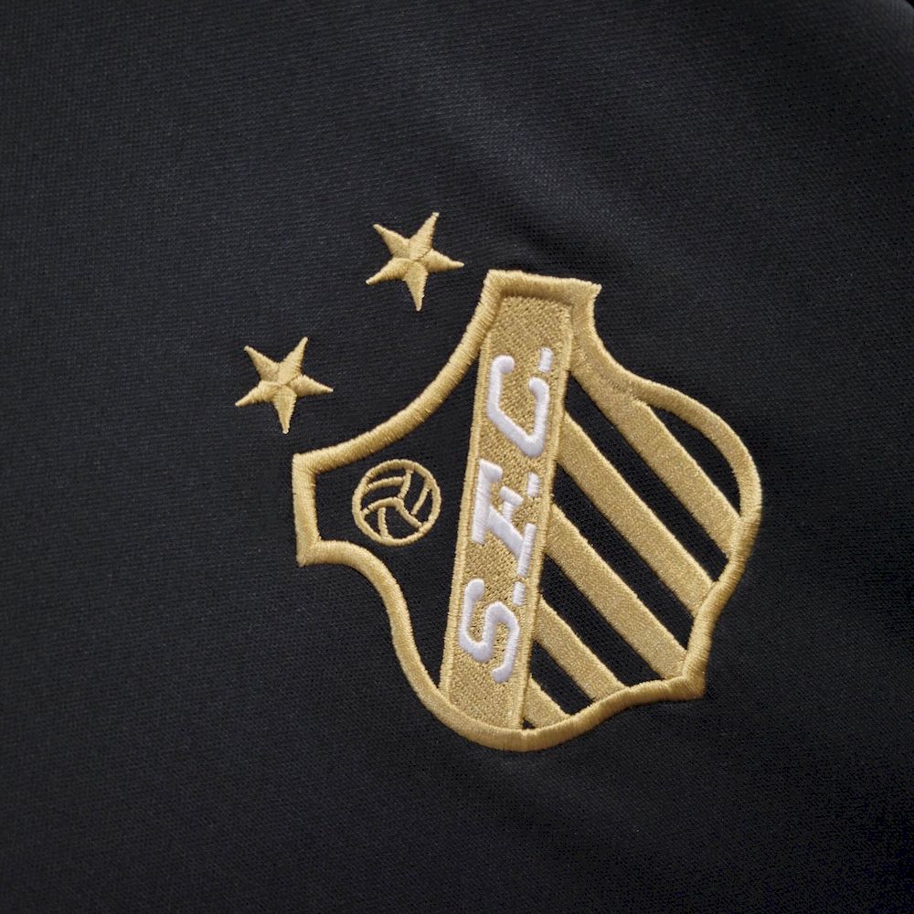 Mens Santos 2025/26 Pele 1.000 GOALS Black Jersey