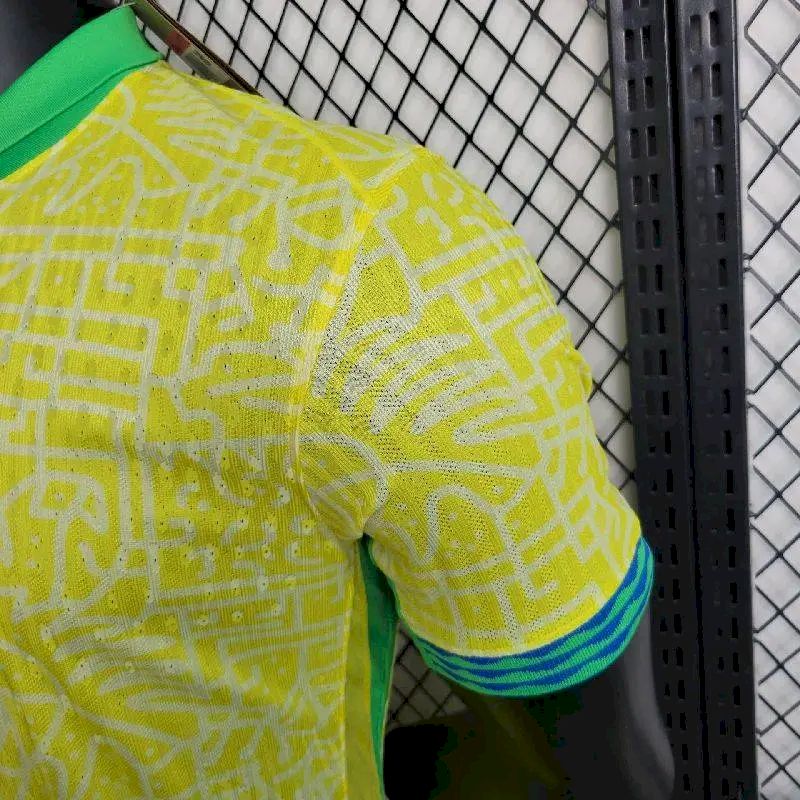 Men's Brazil 2024/25 Player Home Jersey