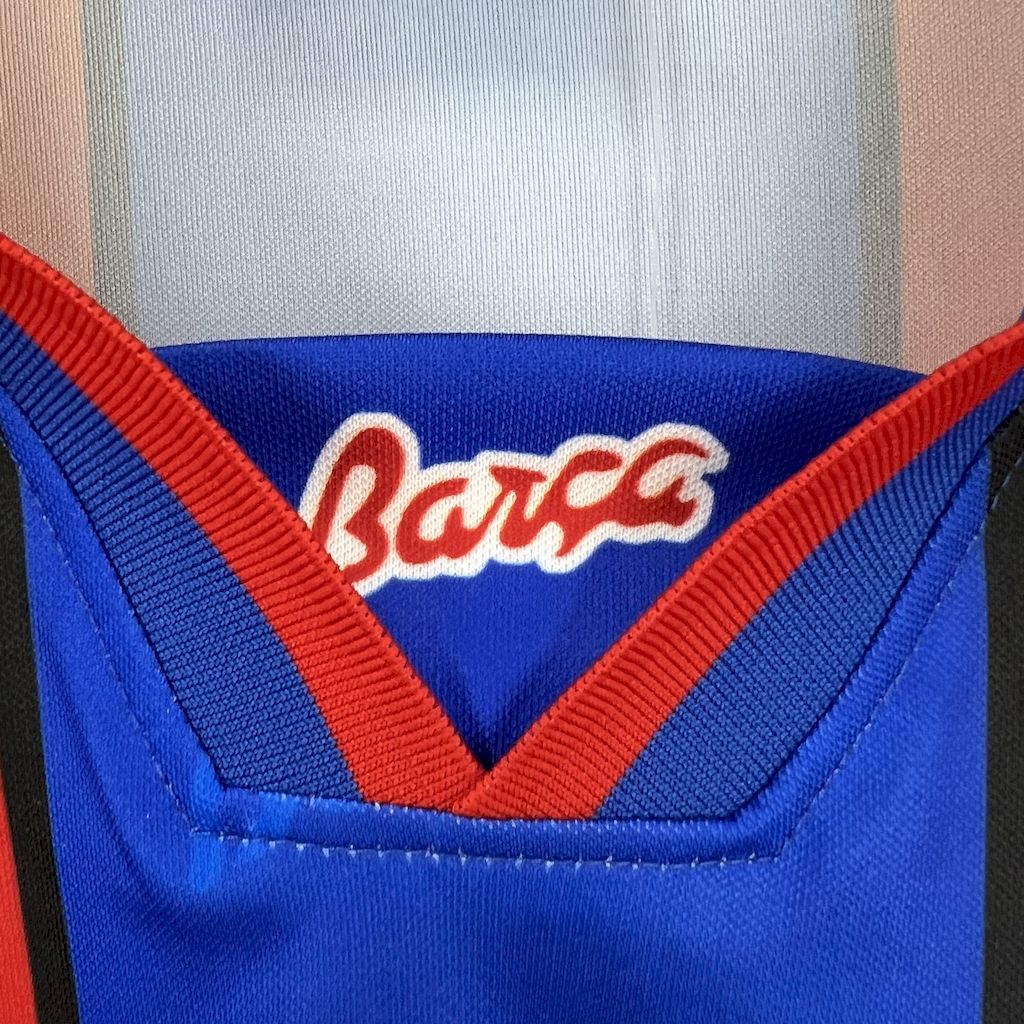 Barcelona 1995/97 Retro Home Long Sleeves Jersey