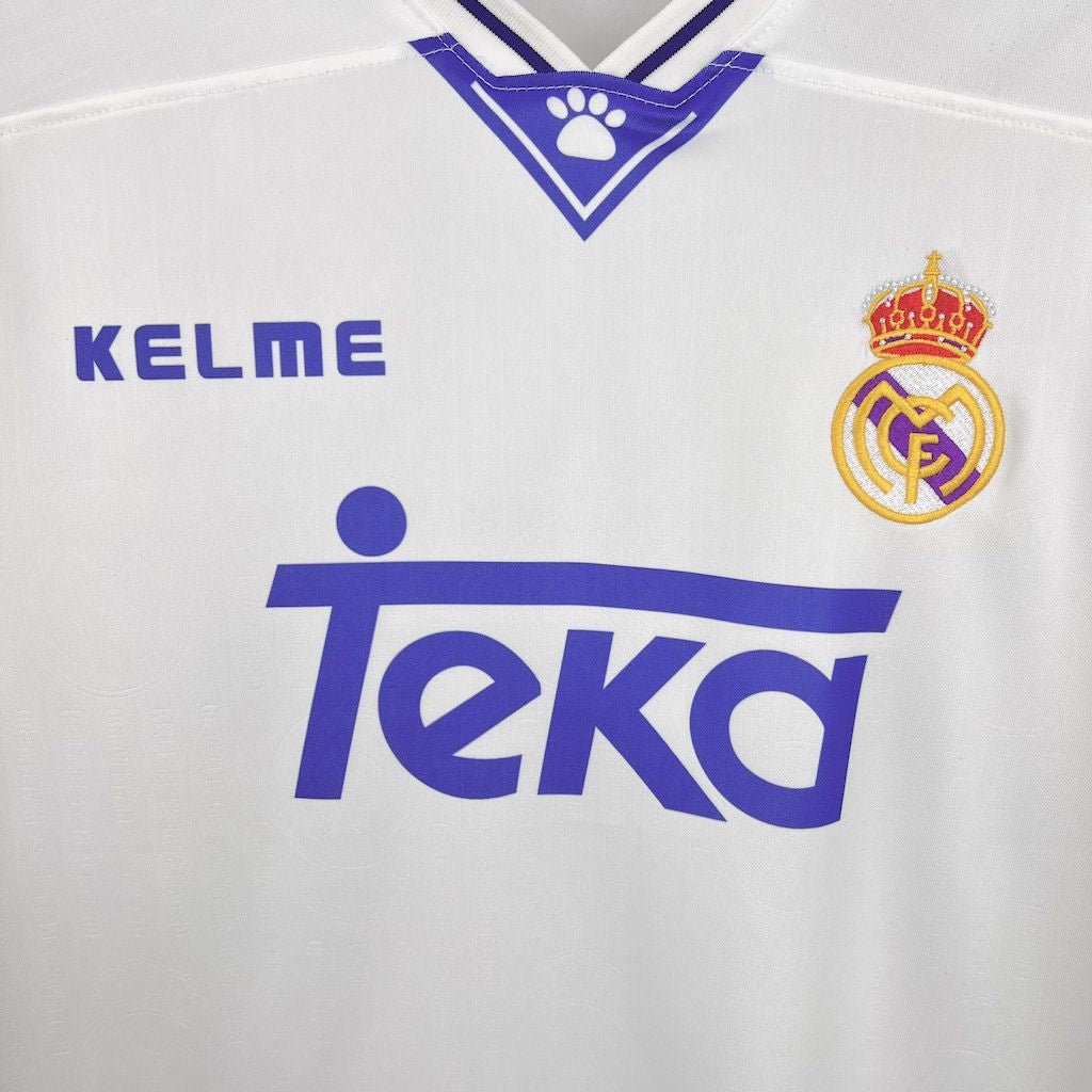 Real Madrid 1996/97 Retro Home Jersey