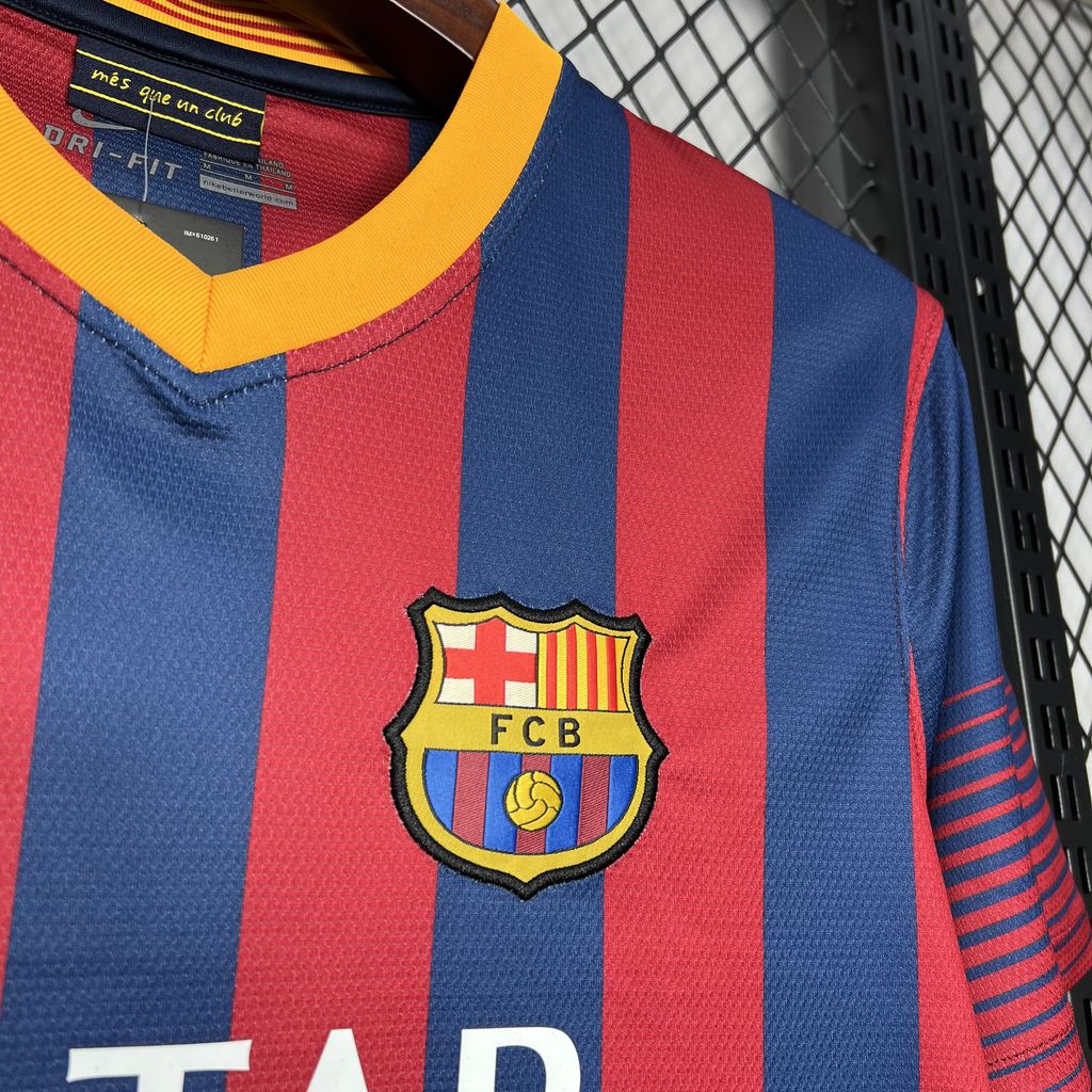 Barcelona 2013/14 Retro Home Jersey