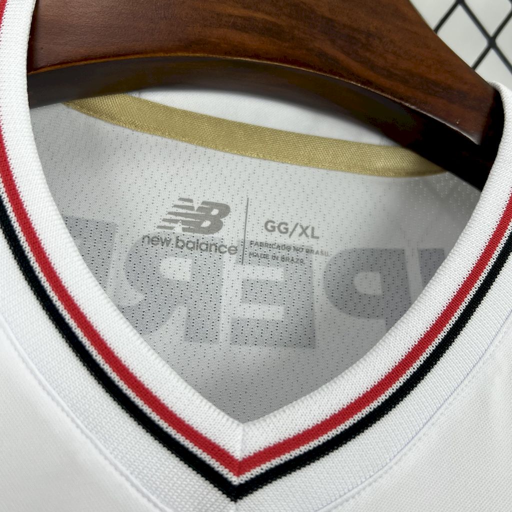 Men's São Paulo 2025/26 Retro Home Jersey