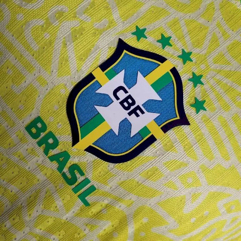 Men's Brazil 2024/25 Player Home Jersey