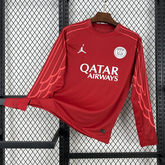 Men's Paris Saint-Germain 2025/26 Goalkeeper Long Sleeve Jersey