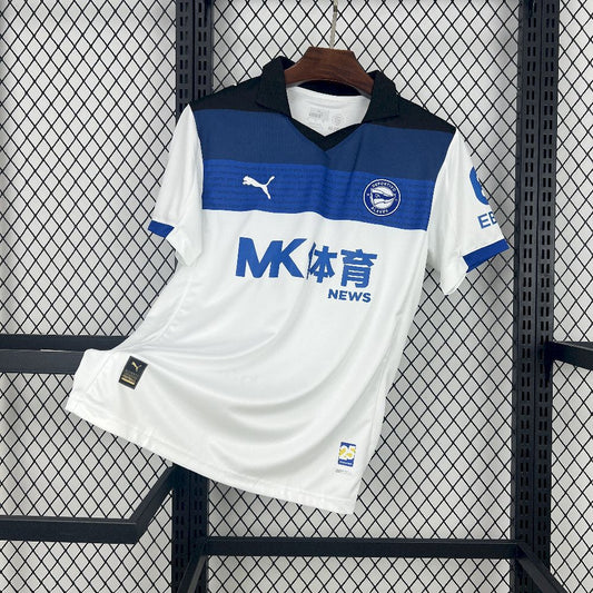 Men’s Deportivo Alaves 2025/26 Fan Away Jersey