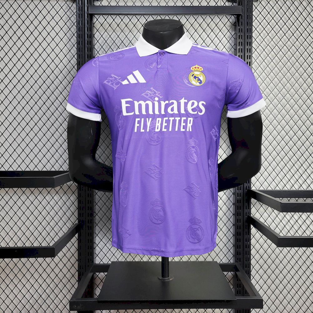 Men’s Real Madrid 2025/26 Player Light purple special edition Jersey