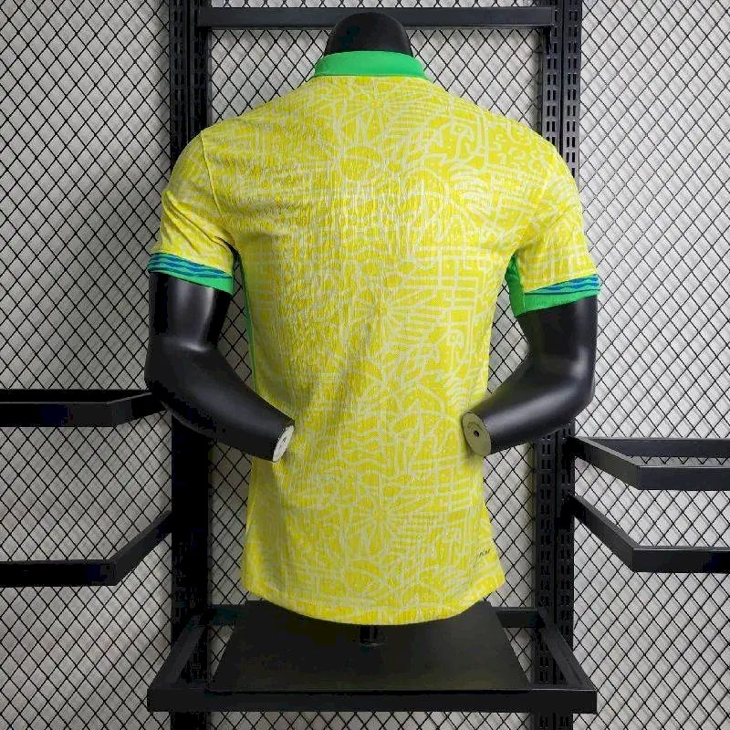 Men's Brazil 2024/25 Player Home Jersey