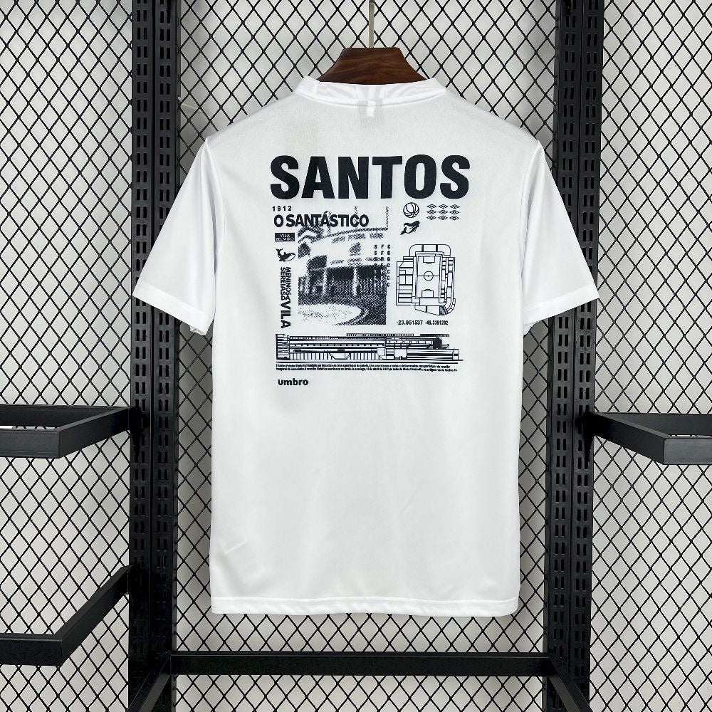 Men's Santos 2025/26 Concentração Umbro Jersey
