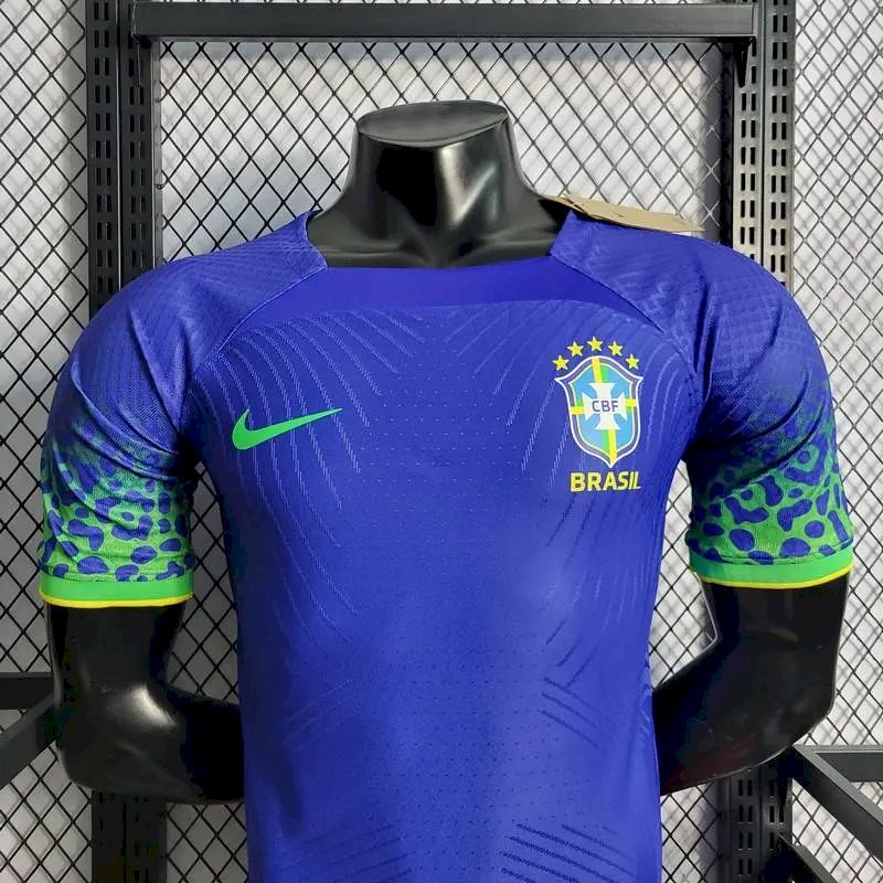 Men's Brazil 2022 Player Away Jersey