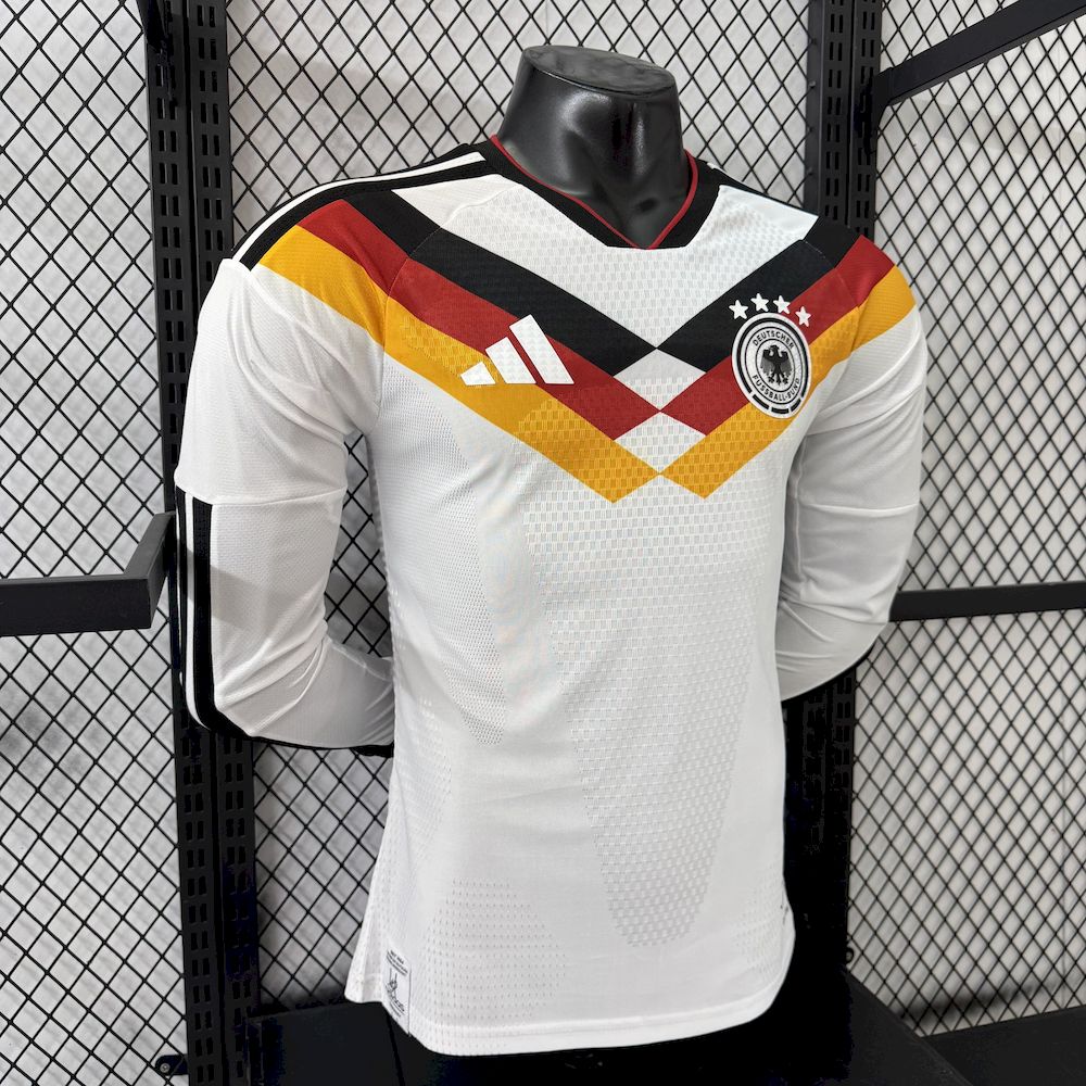 Men's Germany 2026 World Cup Home Long Sleeve Jersey Player Version