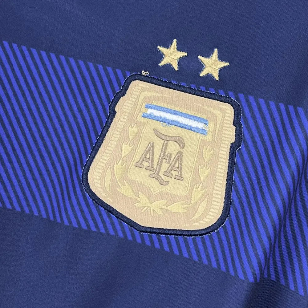 Argentina 2014 Retro Away Long Sleeve Jersey
