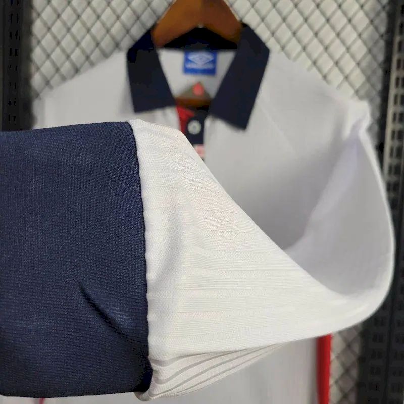 England 1998 Retro Home Long Jersey