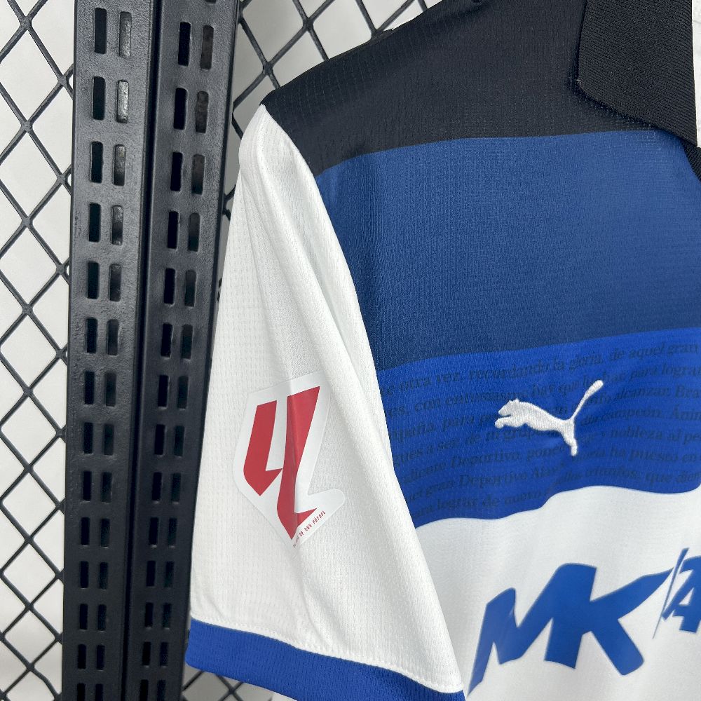 Men’s Deportivo Alaves 2025/26 Fan Away Jersey