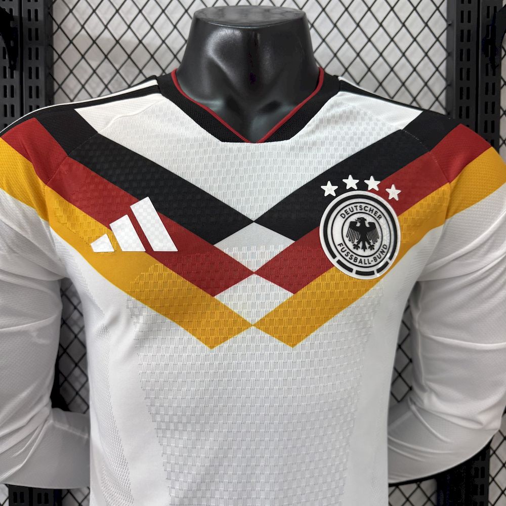 Men's Germany 2026 World Cup Home Long Sleeve Jersey Player Version