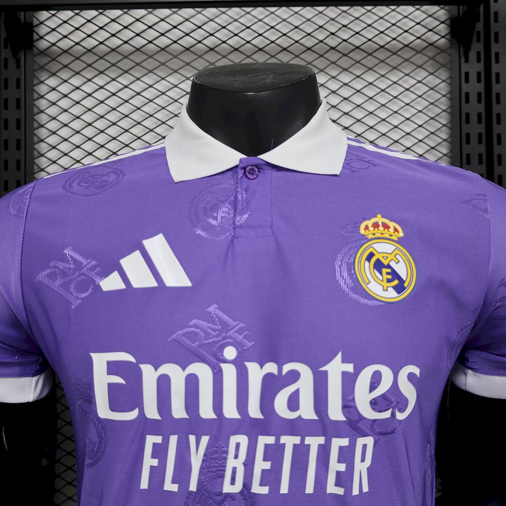 Men’s Real Madrid 2025/26 Player Light purple special edition Jersey