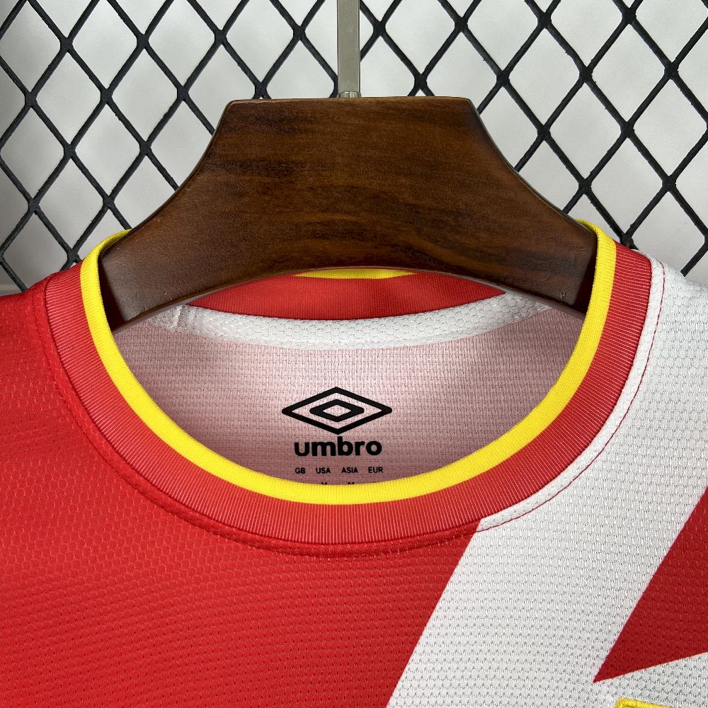 Men’s Rayo Vallecano 2025/26 Fan Home Jersey